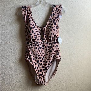 Marina West Leopard Swim - NWT